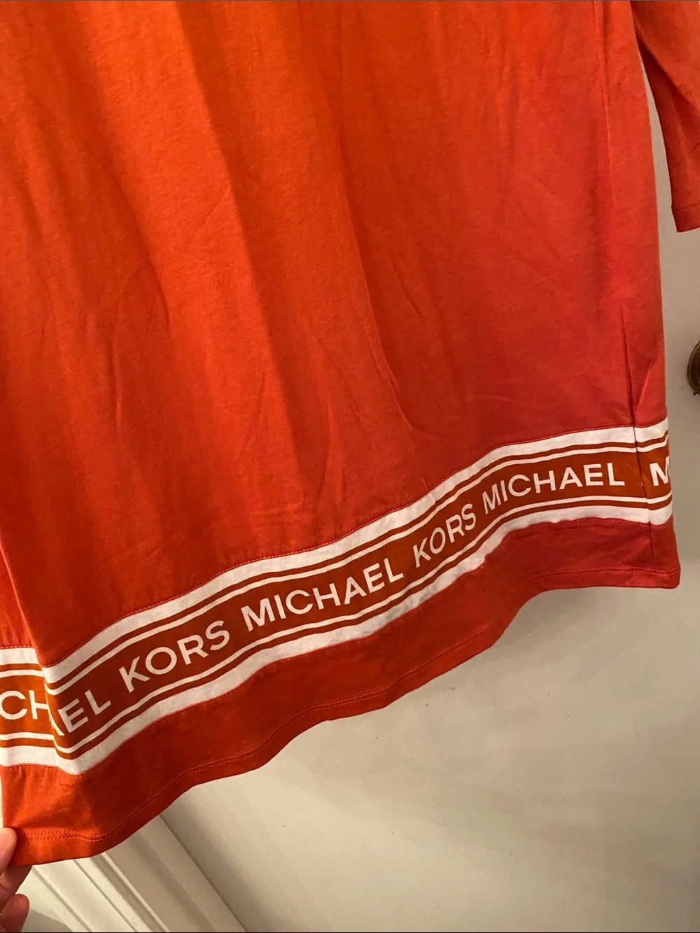 Michael Kors bright orange